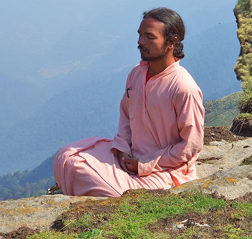 breath medittion course, goa, india