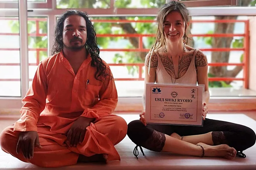 reiki certification course india